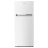 Whirlpool 28-inch Wide Refrigerator Compatible With The EZ Connect Icemaker Kit 18 Cu. Ft. WRT518SZFW