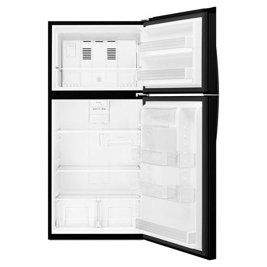 Whirlpool 30-inch Wide Top-Freezer Refrigerator with LED Interior Lighting WRT519SZDB