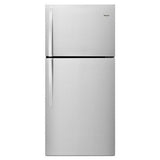 Whirlpool 30-inch Wide Top Freezer Refrigerator - 19 cu. ft. WRT519SZDG