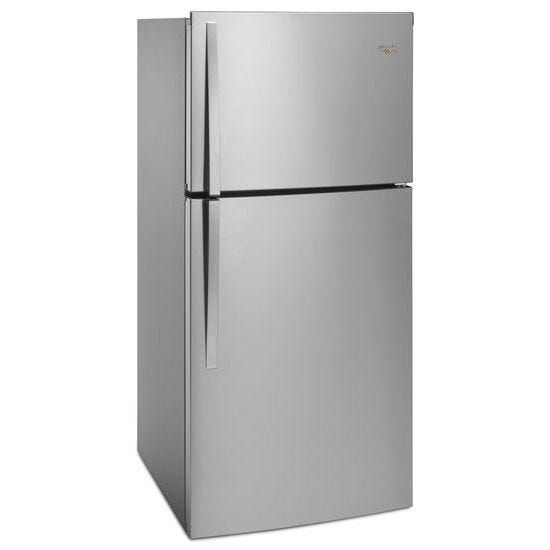 Whirlpool® 30-inch Wide Top-Freezer Refrigerator with LED Interior Lighting WRT519SZDM