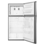 Whirlpool® 30-inch Wide Top-Freezer Refrigerator with LED Interior Lighting WRT519SZDM