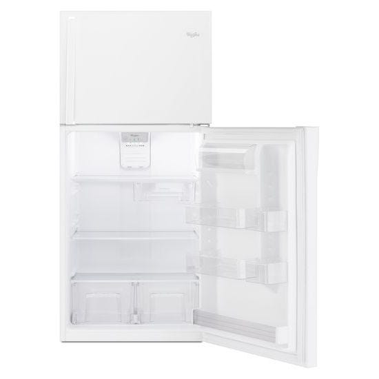 Whirlpool 30-inch Wide Top-Freezer Refrigerator with LED Interior Lighting WRT519SZDW