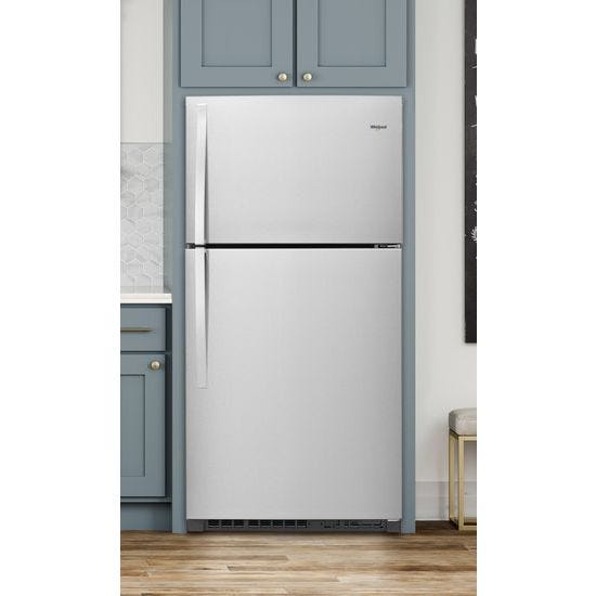 Whirlpool 33-inch Wide Top Freezer Refrigerator - 21 cu. ft. WRT541SZDZ