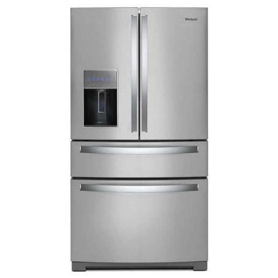 Whirlpool 36-inch Wide 4-Door Refrigerator with Exterior Drawer - 26 cu. ft. WRX986SIHZ