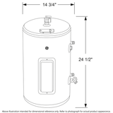 GE® 10 Gallon Electric Point of Use Water Heater GE10P08BAR