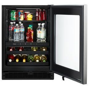 Whirlpool 24-inch Wide Undercounter Beverage Center - 5.2 cu. ft. WUB50X24HV