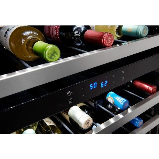 Whirlpool 24-inch Wide Undercounter Wine Center with 46-Bottle Wine Storage WUW55X24HS