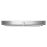 30" Range Hood with dishwasher-safe full-width grease filters WVU37UC0FS