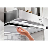 30" Range Hood with dishwasher-safe full-width grease filters WVU37UC0FS