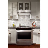 30" Range Hood with dishwasher-safe full-width grease filters WVU37UC0FS