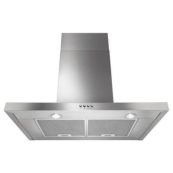 36" Stainless Steel Wall Mount Flat Range Hood WVW57UC6FS