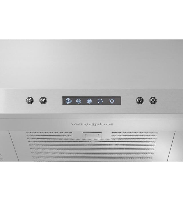 Whirlpool 36" Chimney Wall Mount Range Hood with Dishwasher-Safe Grease Filters WVW93UC6LS