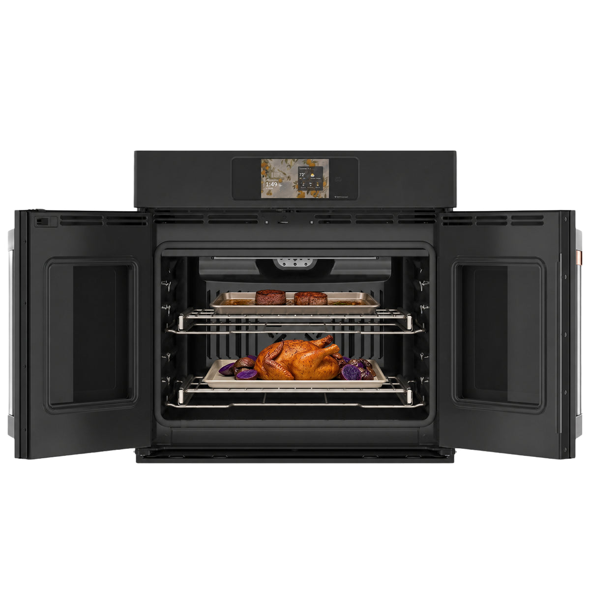 CAFÉ™ Professional Series 30" Smart Built-In Convection French-Door Single Wall Oven CTS90FP3ZD1