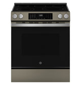 GE® 30" Slide-In Electric Convection Range with No Preheat Air Fry GRS600AVES