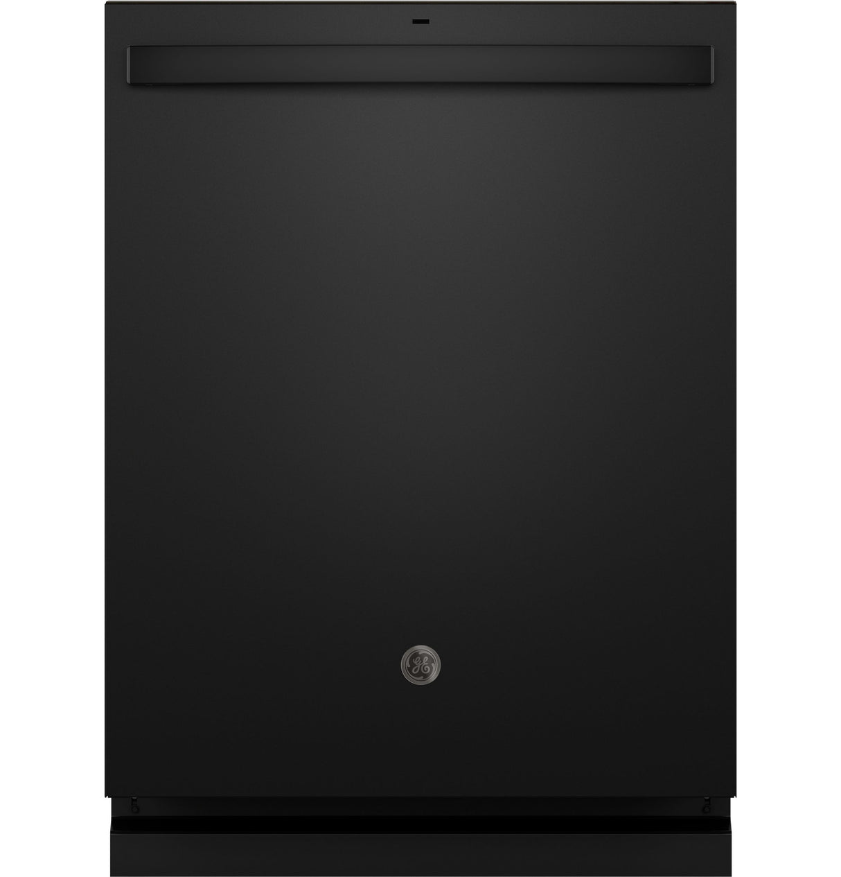 GE Top Control with Stainless Steel Interior Dishwasher with Sanitize Cycle GDT670SGVBB