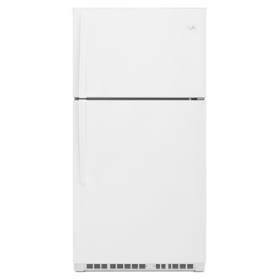 Whirlpool 33-inch Wide Top-Freezer Refrigerator with LED Interior Lighting WRT511SZDW