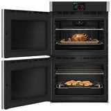 GE Profile™ 30" Smart Built-In Convection Double Wall Oven with Left-Hand Side-Swing Doors PTD700LSZSS