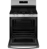 GE® 30" Free-Standing Gas Range with Crisp Mode GGF500SVSS