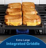GE® 30" Free-Standing Gas Range with Crisp Mode GGF500SVSS