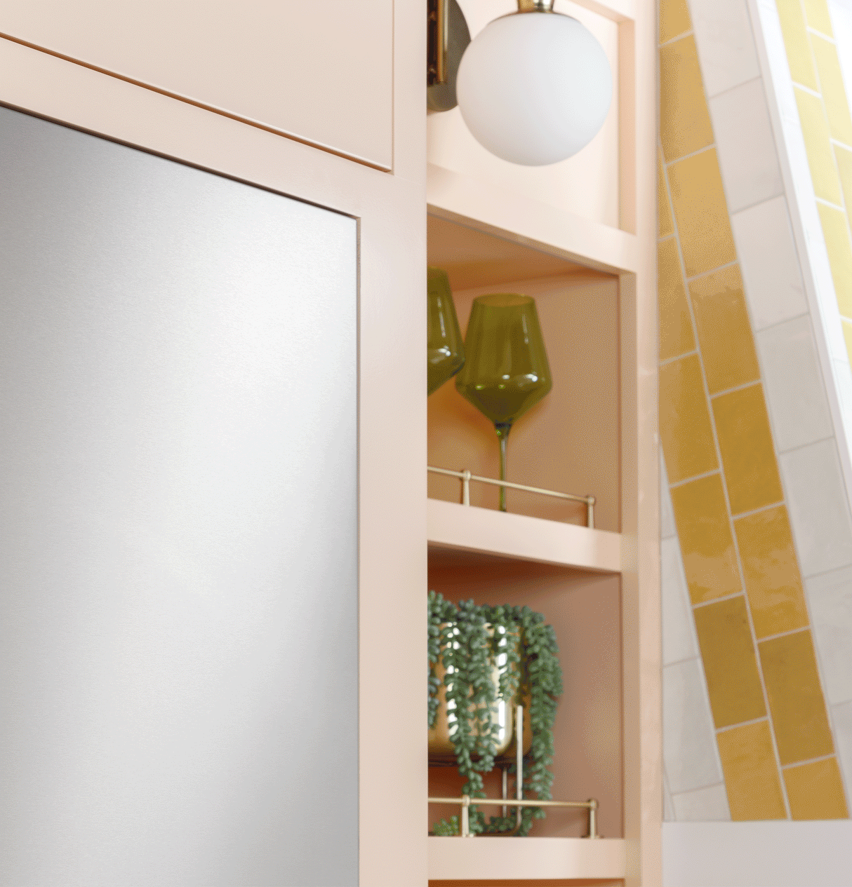 CAFE™ 36" Panel-Ready Integrated Bottom-Freezer Refrigerator – Right Swing CIC36RK6ZII