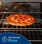 GE® 30" Free-Standing Gas Convection Range with No Preheat Air Fry and EasyWash™ Oven Tray GGF600AVWW