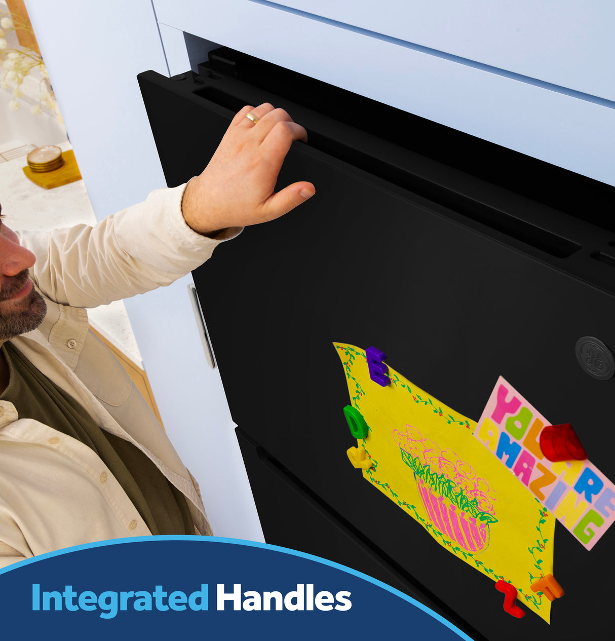 GE 19 Cu. Ft. Garage Ready Top-Freezer Refrigerator GPS19KGZBB