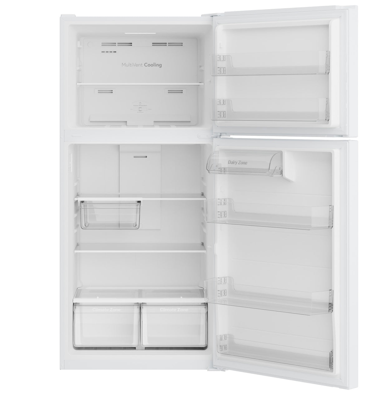 GE® 21 Cu. Ft. Garage Ready Top-Freezer Refrigerator GPS21KGZWW