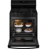 GE® 30" Free-Standing Gas Range with Crisp Mode GGF500SVBB