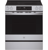 GE Profile™ ENERGY STAR® 30" Smart Slide-In Induction and Convection Range with No Preheat Air Fry and EasyWash™ Oven Tray PHS700AYFS