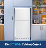 GE 19 Cu. Ft. Garage Ready Top-Freezer Refrigerator GPS19KGZWW