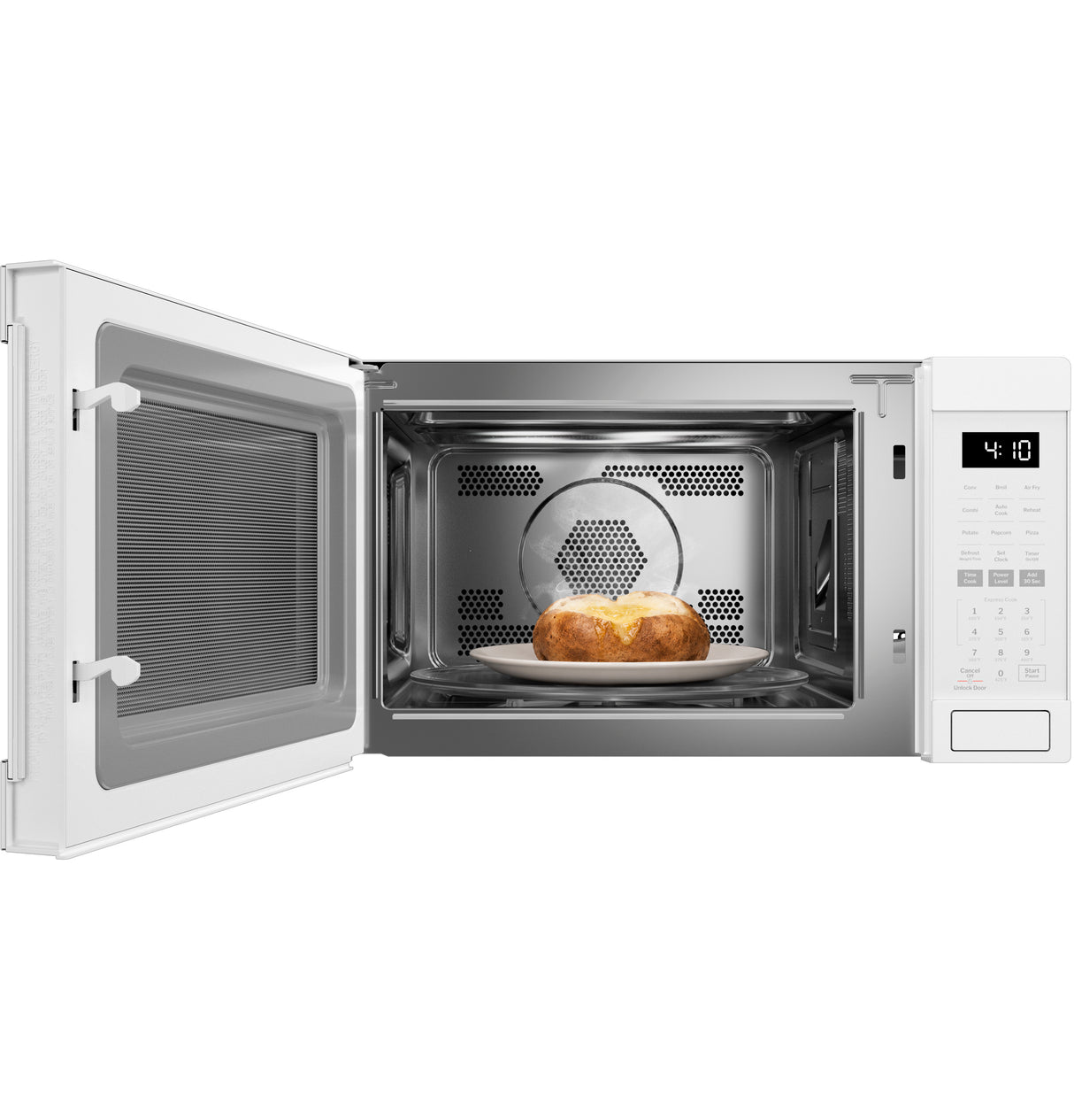 GE® 1.0 Cu. Ft. Capacity Countertop Convection Microwave Oven with Air Fry GCST10A1WWW