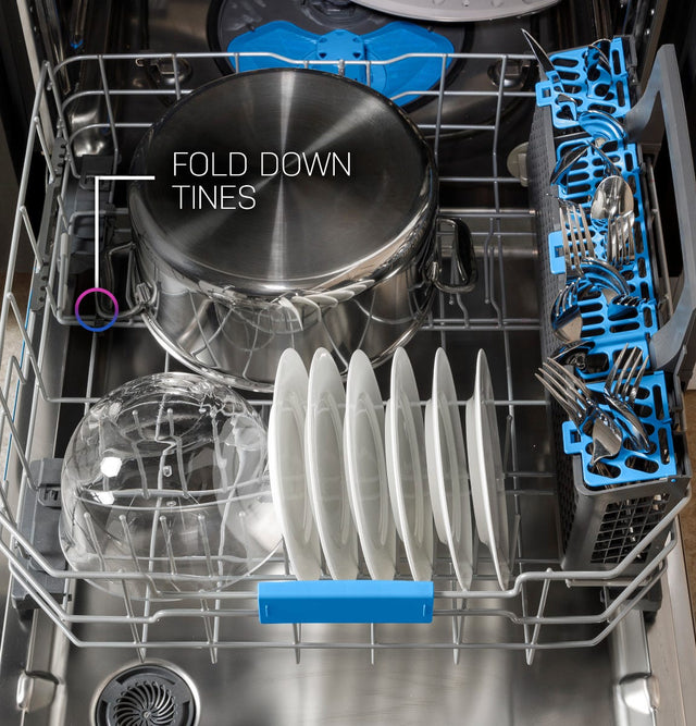 GE Profile ENERGY STAR Smart UltraFresh System Dishwasher with Microban Antimicrobial Technology with Deep Clean Washing 3rd Rack, 42 dBA PDT755SYVFS