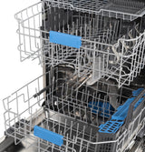 GE Profile™ ENERGY STAR® Panel-Ready Top Control Stainless Interior Dishwasher with Microban™ Antimicrobial Technology PDT715SIYII