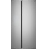 GE Profile™ ENERGY STAR® 29 Cu. Ft. Side-By-Side Refrigerator with Dual-Dispense AutoFill Pitcher and CustomSize™ POE29QYYFS