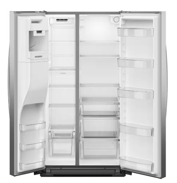 Whirlpool 36-inch Wide Side-by-Side Refrigerator - 21 cu. ft. WRSC5536RZ