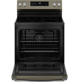 GE® 30" Free-Standing Electric Convection Range with No Preheat Air Fry GRF600AVES