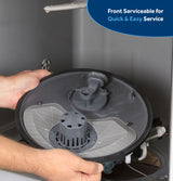 GE Dishwasher with Front Controls GDF450PGZBB
