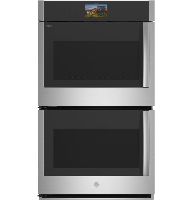 GE Profile™ 30" Smart Built-In Convection Double Wall Oven with Left-Hand Side-Swing Doors PTD700LSZSS