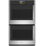 GE Profile™ 30" Smart Built-In Convection Double Wall Oven with Left-Hand Side-Swing Doors PTD700LSZSS