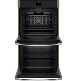 GE 30" Smart Built-In Self-Clean Convection Double Wall Oven with No Preheat Air Fry JTD5000EVES