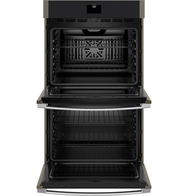 GE 30" Smart Built-In Self-Clean Convection Double Wall Oven with No Preheat Air Fry JTD5000EVES