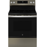 GE® 30" Free-Standing Electric Convection Range with No Preheat Air Fry GRF600AVES