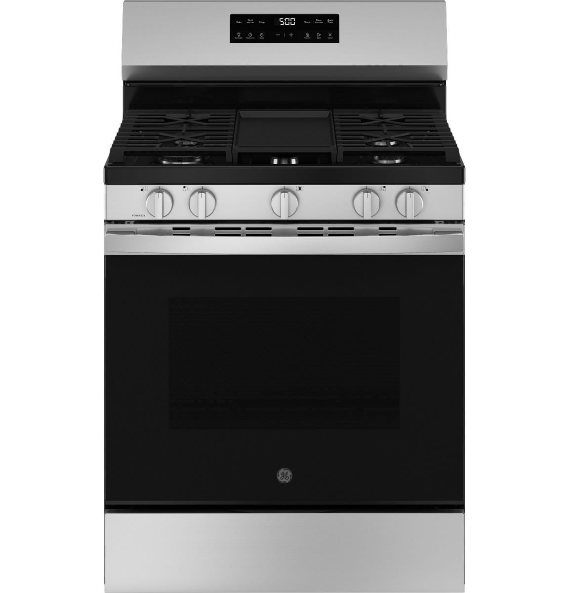 GE® 30" Free-Standing Gas Range GGF500PVSS