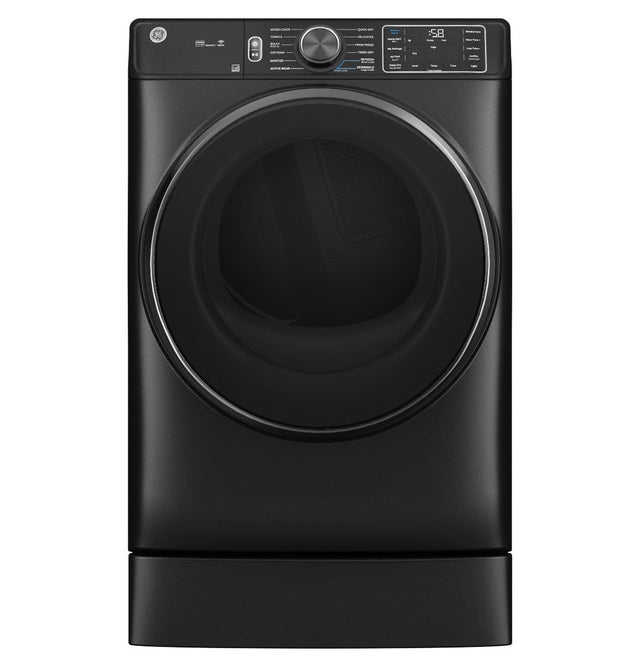 GE® 7.8 cu. ft. Capacity Smart Front Load Electric Dryer with Steam and Sanitize Cycle GFD65ESPVDS