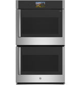 GE Profile™ 30" Smart Built-In Convection Double Wall Oven with Right-Hand Side-Swing Doors PTD700RSZSS