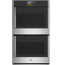 GE Profile™ 30" Smart Built-In Convection Double Wall Oven with Right-Hand Side-Swing Doors PTD700RSZSS