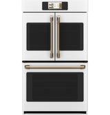 CAFÉ™ Professional Series 30" Smart Built-In Convection French-Door Double Wall Oven CTD90FP4ZW2