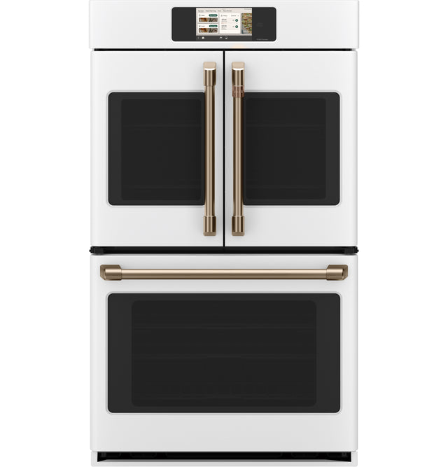 CAFÉ™ Professional Series 30" Smart Built-In Convection French-Door Double Wall Oven CTD90FP4ZW2