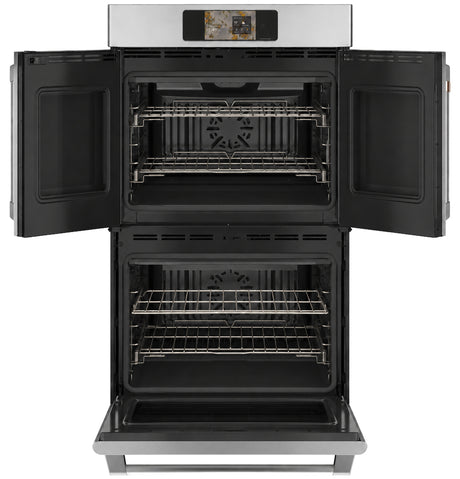 CAFÉ™ Professional Series 30" Smart Built-In Convection French-Door Double Wall Oven CTD90FP2ZS1
