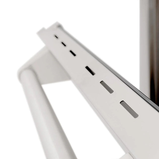 ZLINE 24 in. 2.8 cu. ft. Legacy Dual Fuel Range with 4 Burner Gas Cooktop and Electric Convection Oven in Stainless Steel (RA24) (S&D)